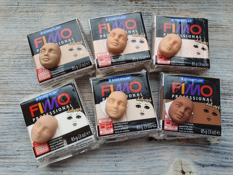 FIMO Professional Doll Art, Nougat, Nr. 78, polymer clay, 85g 3 oz, Oven-hardening polymer modeling clay for dolls by STAEDTLER image 4