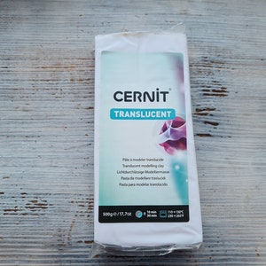 Cernit Translucent Polymer Clay - Violet 2oz (56g) block – Cool Tools