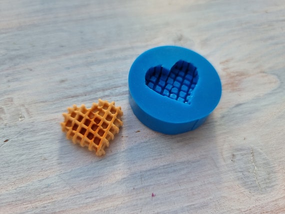 Silicone Mold of Waffle, Heart, 2.3 Cm, Modeling Tool for Accessories,  Jewelry and Home Decor, Shape for All Types of Polymer Clay -  Canada
