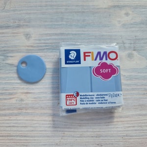 FIMO Soft serie polymer clay, morning breeze, Nr. T30, 57g 2oz, Oven-hardening polymer modeling clay, Basic Fimo Soft colors by STAEDTLER image 5