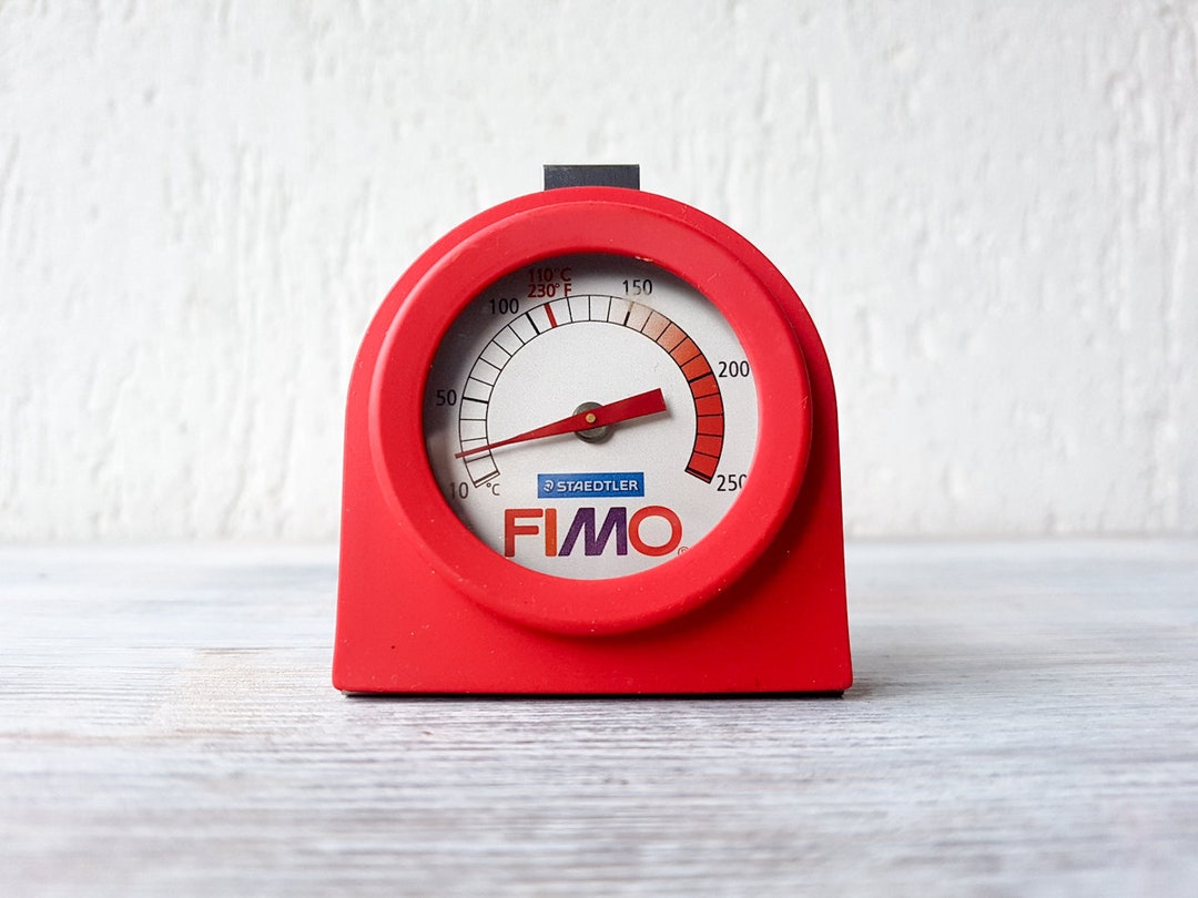 FIMO Oven Thermometer, Polymer Clay Tool, Suitable for Fimo, Pardo