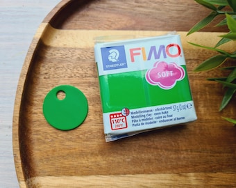 FIMO Soft, tropical green, Nr.53, 57g (2oz), Oven-Bake Modeling Clay, Jewelry, DIY Crafts, Sculpting, Beginners, Miniatures, Decor