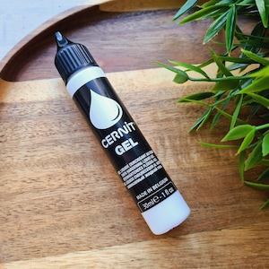 Cernit gel, white, liquid polymer clay, 30 ml, 30 ml, Bakeable, mixing and forming medium for all polymer clay crafts, Jewelry making medium