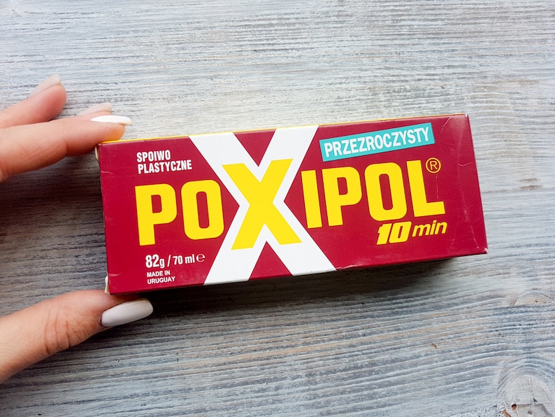 Bripox Poxipol epoxy glue, transparent, 70 ml image 4
