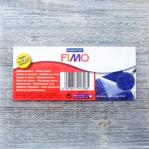 Fimo Textur Platte für Polymer Clay Zierleisten, Prägeplatte, DIY Handwerk Werkzeug, Ton Muster Form für Modellbau & DIY Zubehör