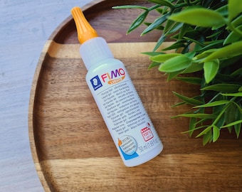 Fimo Deco gel, translucent, liquid polymer clay, 50 ml