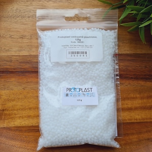 Protoplast vormbare kunststof, 125 g, thermoplastisch modelleringsmateriaal | Herbruikbaar knutselwerk, sieraden, reparatie