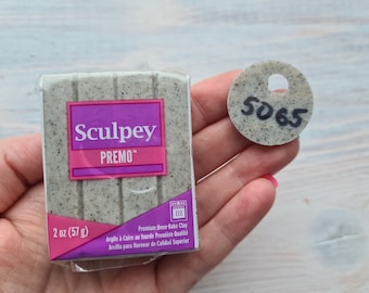 Sculpey Premo Accents, gray granite, Nr. 5065, 57g (2oz), Metallic, Pearl,Glitter Oven Bake Clay,Jewelry,Sculpting,Professional Art Projects