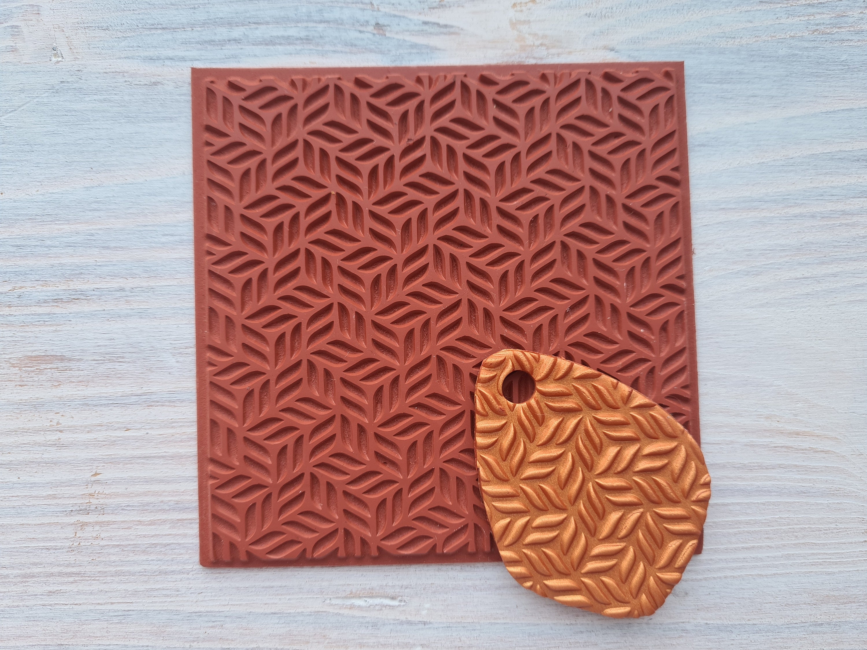 laser engraved silicone texture sheets - molds for clay : r/lasercutting