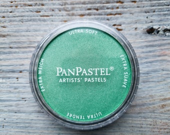 PanPastel ソフトパステル、Nr. 956.5、パールセントグリーン、ポリマークレイ、ミニチュア、ドールシェーディング、ミクストメディア用ウルトラソフトパステル顔料