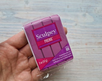 Sculpey Premo, mauve, Nr.5032, 57g (2oz), Oven-Bake Polymer Clay, Professional Strong, Flexible Modeling Clay, Jewelry, Sculpting