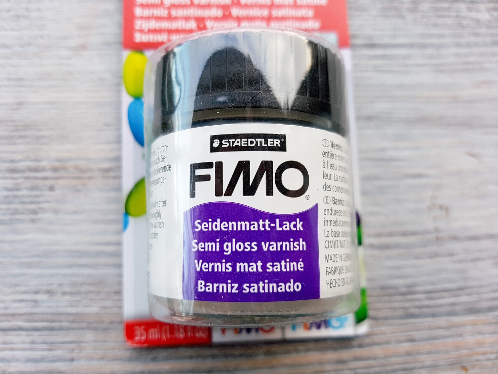 Fimo Varnish 35ml Semi Gloss Finishing and Waterbased Etsy