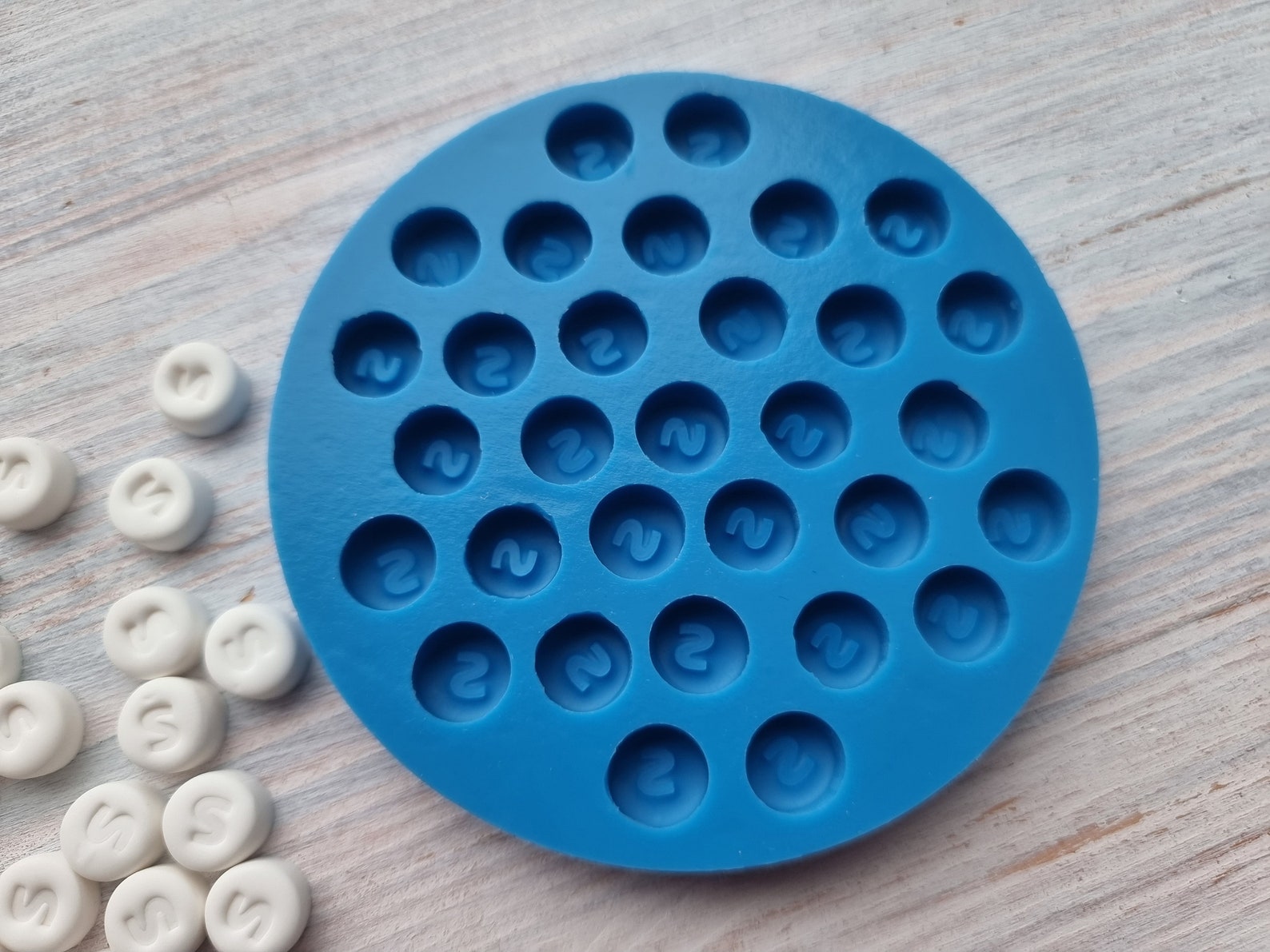 Silicone Mold for Personalized Toothpaste Tablets 30 Pcs. Ø Etsy
