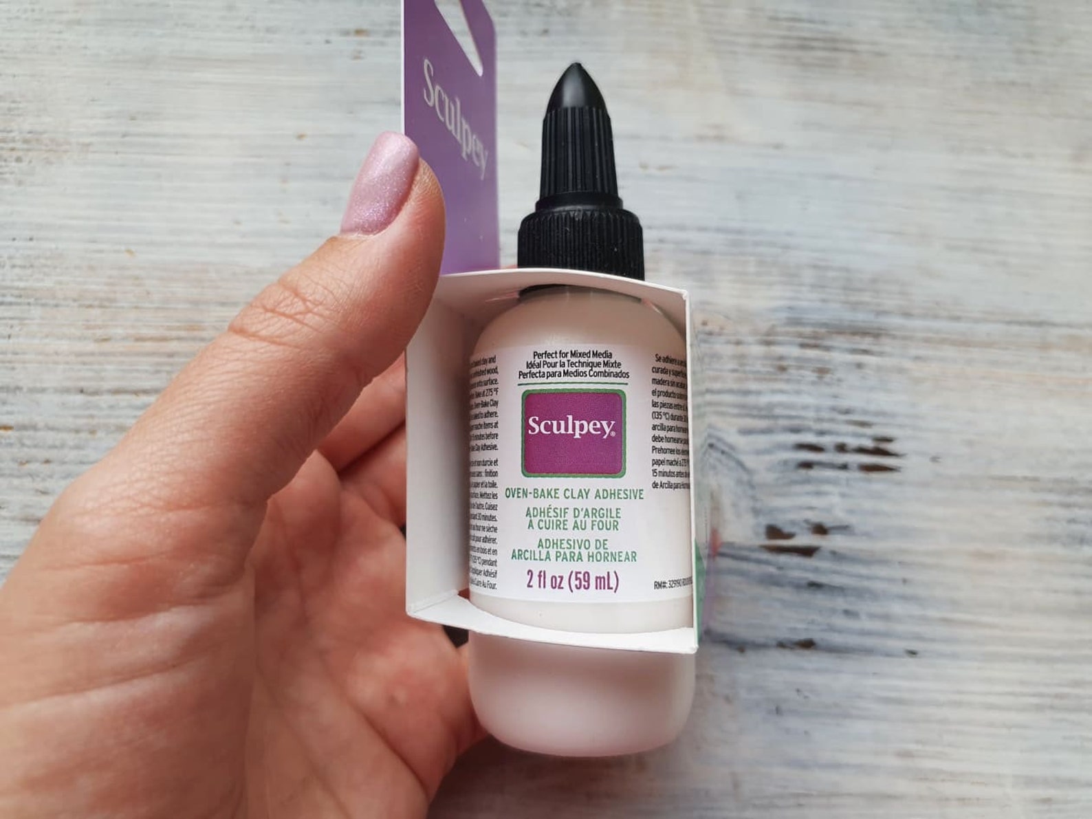 Sculpey Bake and Bond glue Bakeable adhesive polymer glue for Etsy