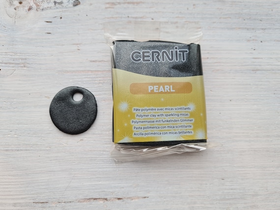CERNIT Pearl serie arcilla polimérica, Negro, Nr.100, 56g 2oz, Arcilla  polimérica de modelado que se endurece al horno -  España