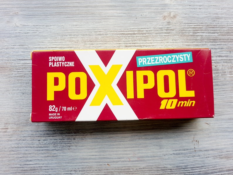 Bripox Poxipol epoxy glue, transparent, 70 ml image 5