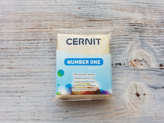 CERNIT Opaline Serie Polymer Clay, White, Nr. 010, 56g 2oz, Oven-hardening  Polymer Modeling Clay 