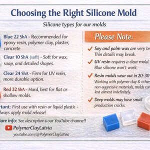 Silicone mold of Eyes, small, 12 elements, ~ Ø 0.5-1.3 cm, H:0.2-0.5 cm, Clay, Resin, Doll Eyes, Miniature Sculpting,Soap,Fondant, DIY Craft Bild 9
