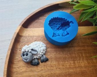 Stampo in silicone Agnus Dei Cristo con agnello per candele e saponi Stampo in silicone Agnus Dei Cristo con agnello per candele e saponi