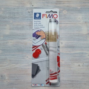 Acrylic roller by Fimo for smooth surface, Sculpting, rolling and modeling tool, Used for making design of all types of polymer clay
