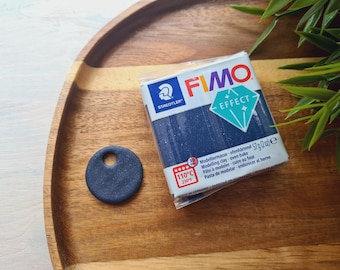 FIMO Effect, blue (galaxy), Nr.352, 57g (2oz), Oven-Bake Modeling Clay, Jewelry, Sculpting, DIY Crafts, Professional Clay by Staedtler