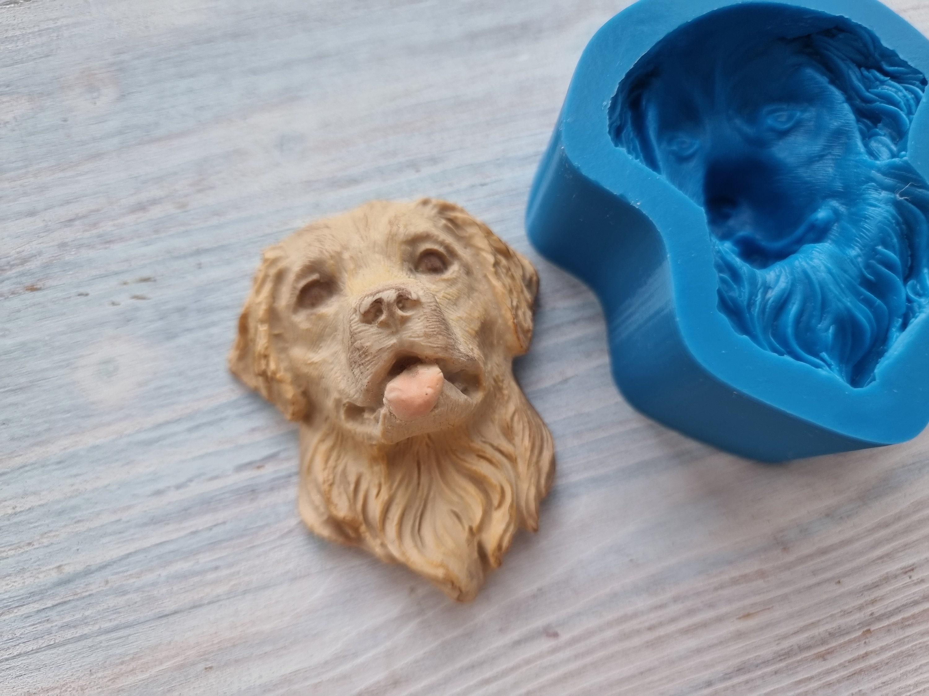 Silicone Mold of Dog, Labrador 2, 5.1 6.5 Cm, Modeling Tool for  Accessories, Jewelry, Home Decor, Shape for All Types of Polymer Clay 