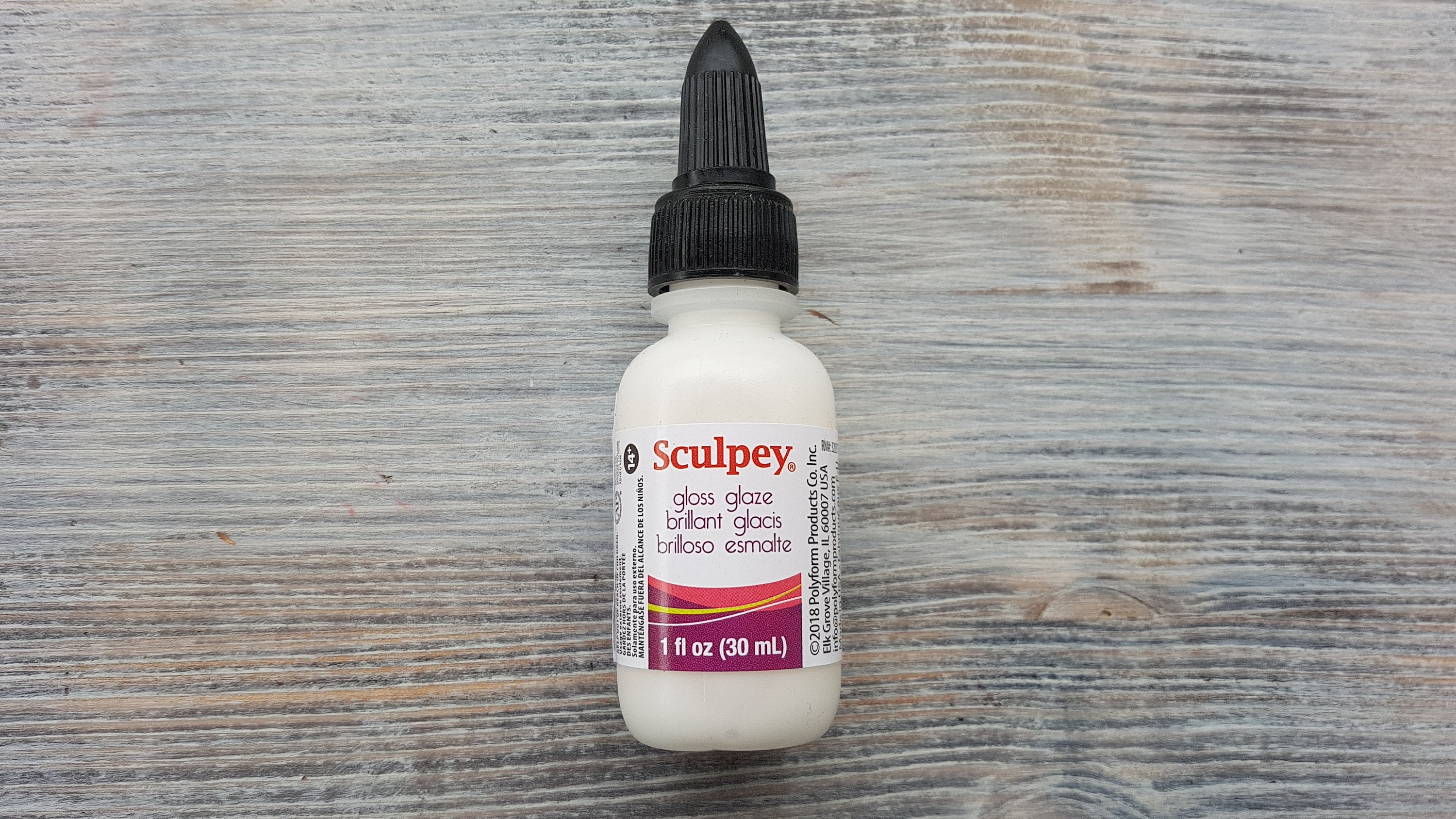 Sculpey Finish Varnish for Plastic, Gloss, 30 Ml, Smoothing and Finishing  Medium for Jewelry and Accessories With Polymer Clay 
