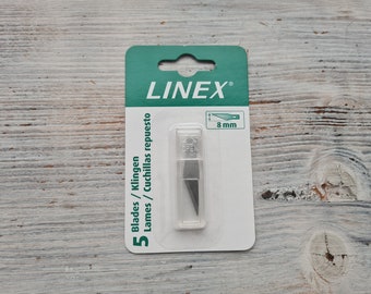 Linex 5 Blades, Used for cutting edges, modeling and forming polymer Sculpey, Fimo, Pardo, Cernit, Kato, Metal clay