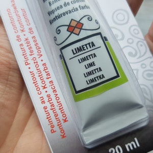 Delineador de contorno PENTART, limmeta, 20 ml, à base de água