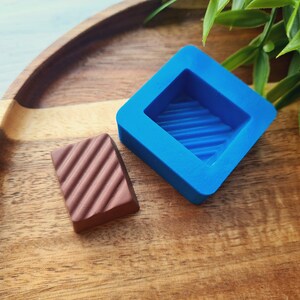Silicone mold of Chocolate, style 10, ~ 2.3*2.8 cm, H:1.3 cm, Modeling tools for accessories,home decor,Shape for Fimo, Sculpey,Pardo,Cernit