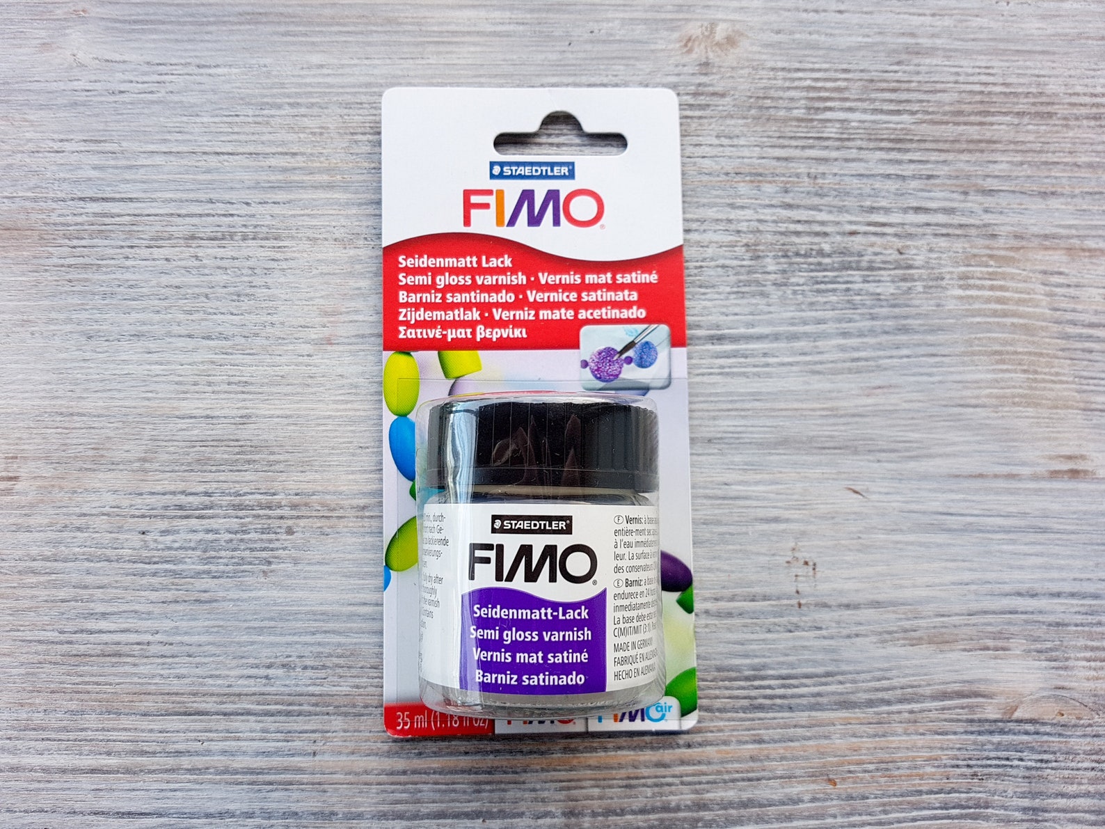 Fimo Varnish 35ml Semi Gloss Finishing and Waterbased Etsy