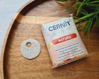 Cernit Nature, savanna, Nr. 971, 56g (1.98oz), oven-hardening polymer clay, natural shades for jewelry, miniatures, and sculpting
