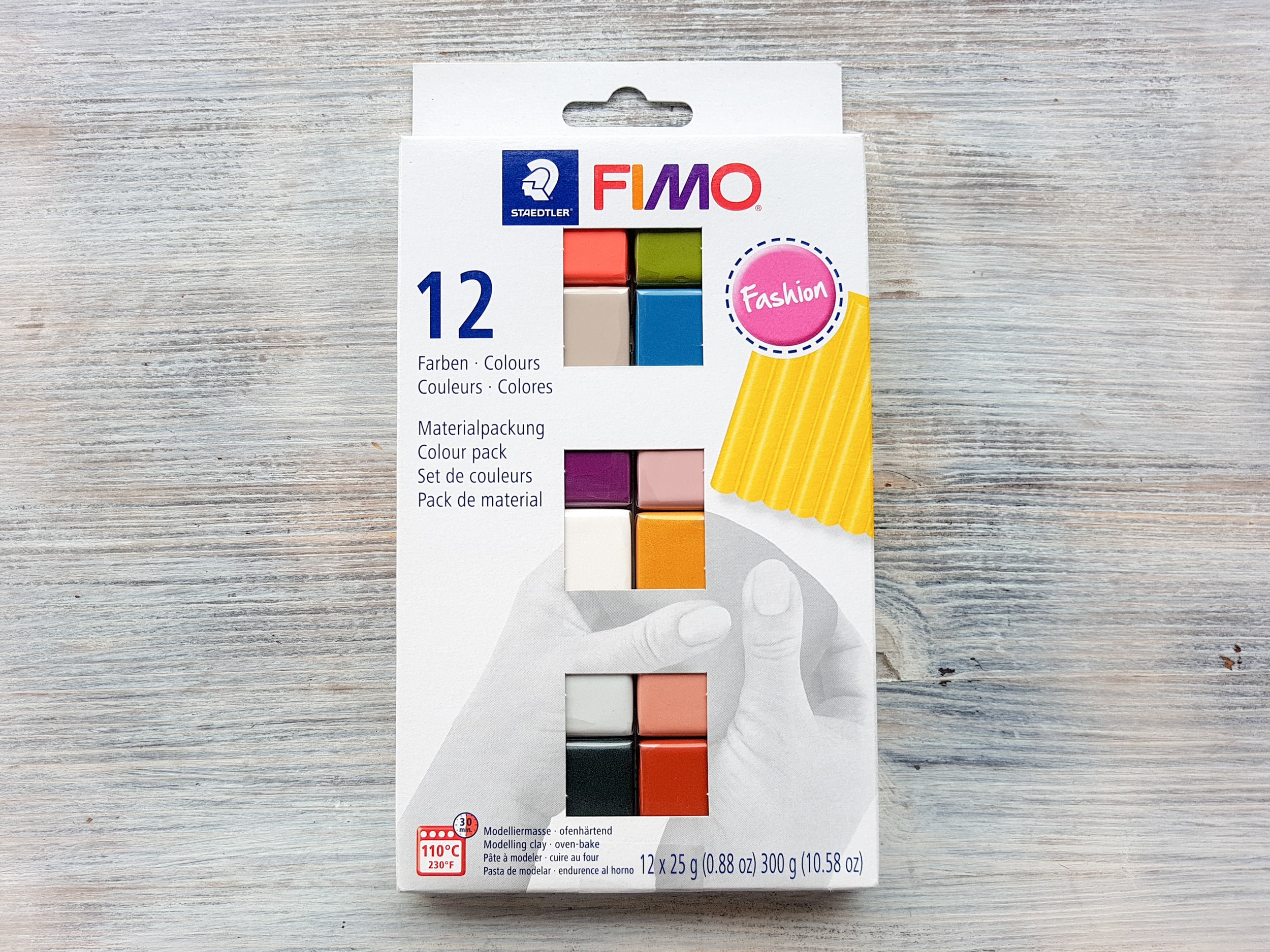 Fimo Soft Polymer Oven Modelling Clay - 57g - Set of 8 - Rainbow Colours