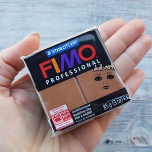 FIMO Professional Doll Art, Nougat, Nr. 78, polymer clay, 85g 3 oz, Oven-hardening polymer modeling clay for dolls by STAEDTLER image 2