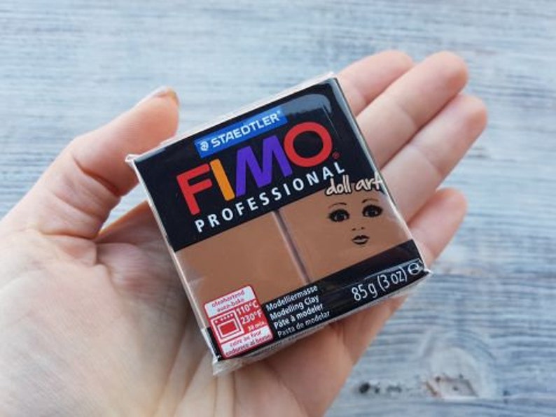 FIMO Professional Doll Art, Nougat, Nr. 78, polymer clay, 85g 3 oz, Oven-hardening polymer modeling clay for dolls by STAEDTLER image 2