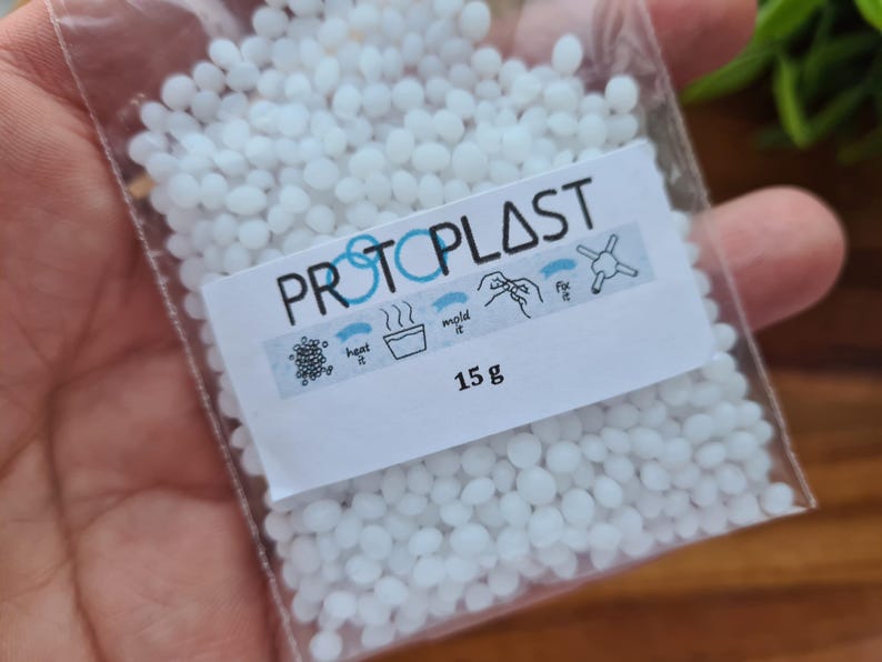 プロトプラスト成形用プラスチック、15g。熱可塑性モデリング材料｜再利用可能なDIYクラフト、ジュエリー、修理 画像 5