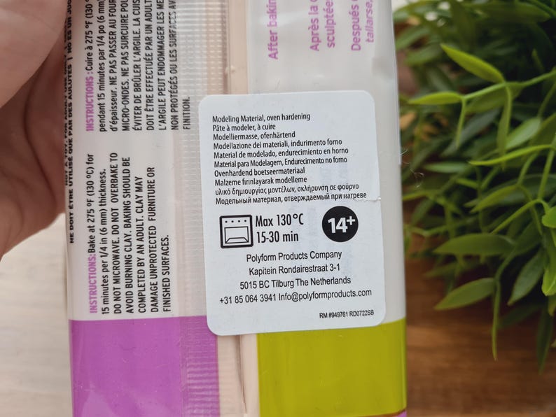 Sculpey Living Doll, light, 454g (1lb), Soft Clay for Doll Making, Miniatures & Sculpting image 5