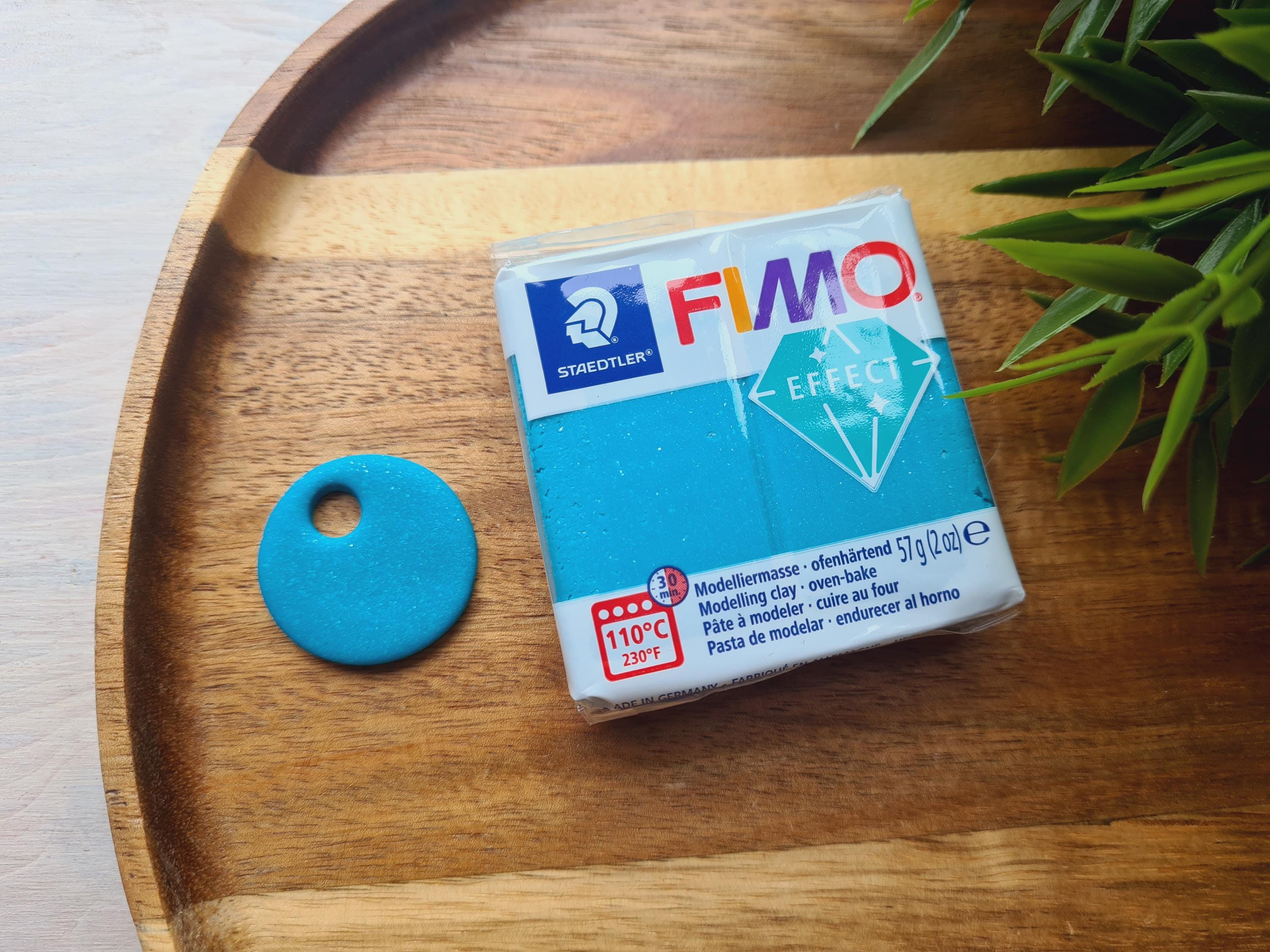 FIMO Effect, Turquoise (galaxy), Nr.392, 57g (2oz), Oven-bake