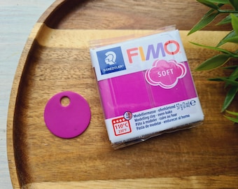 FIMO Soft, purple, Nr.61, 57g (2oz), Oven-Bake Modeling Clay, Jewelry, DIY Crafts, Sculpting, Beginners, Miniatures, Decor