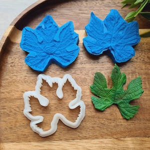 Silikonådroppar av druvblad, stil 2, bladådroppar, 3D-printade utskärare, plast-PLA, polymerlera, örhängen, botaniska smyckesverktyg