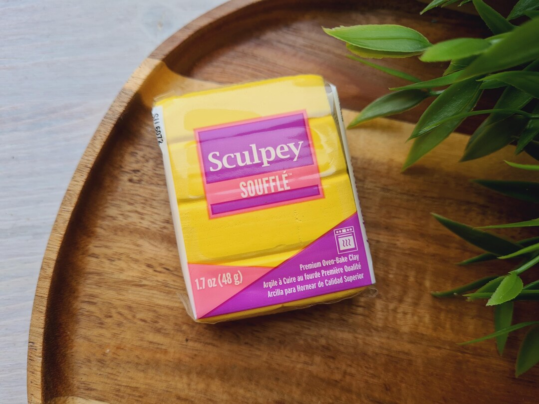 Sculpey Souffle, Canary, Nr.6072, 48g (1.7oz), Oven