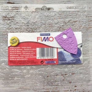 Fimo texture sheet Lace Trim, Used for decor and texture, Modeling and forming tool for polymer clay Sculpey, Fimo, Pardo, Cernit, Kato