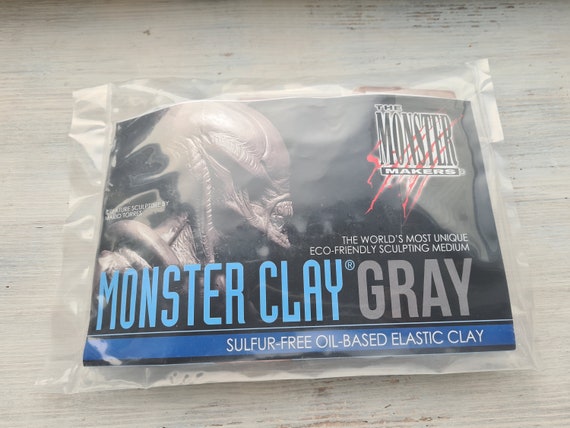 Monster Clay Modeling Clay Sample Pack 4x 75 G, Premium Grade