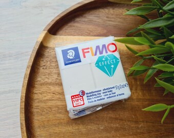 FIMO Effect, Mother Of Pearl (metallic), Nr. 08, 57g (2oz), Oven-Bake Modeling Clay, Jewelry, Sculpting, Professional Clay by Staedtler