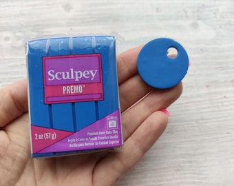 Sculpey Premo Cobalt blue hue, Nr. 5063, oven-bake polymer clay