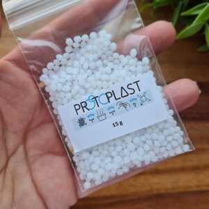 プロトプラスト成形用プラスチック、15g。熱可塑性モデリング材料｜再利用可能なDIYクラフト、ジュエリー、修理 画像 4