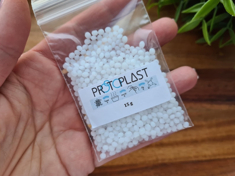 プロトプラスト成形用プラスチック、15g。熱可塑性モデリング材料｜再利用可能なDIYクラフト、ジュエリー、修理 画像 4