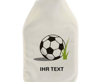 Wärmflasche "Fußball" inkl. individueller Druck