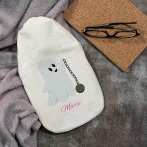 Hot water bottle &quot;Ghost&quot; Hot water bottle for children with individual print