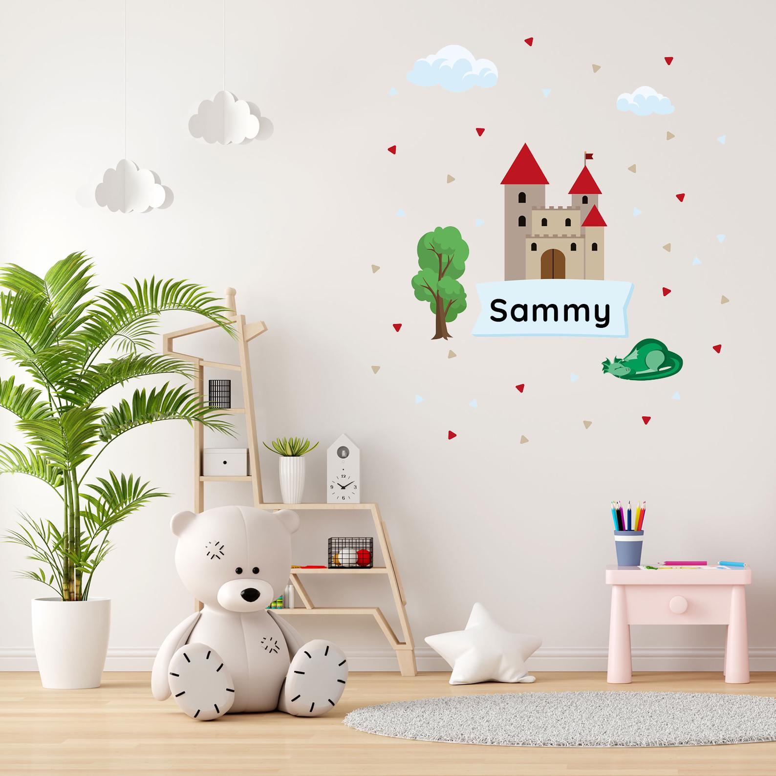 Wall Sticker Children's Room Door Sticker Children's Room Sticker Door ...